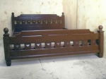 Большая кровать деревянная